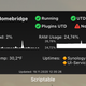 This Scriptable widget lets me keep track of my Homebridge server. It’s nice!